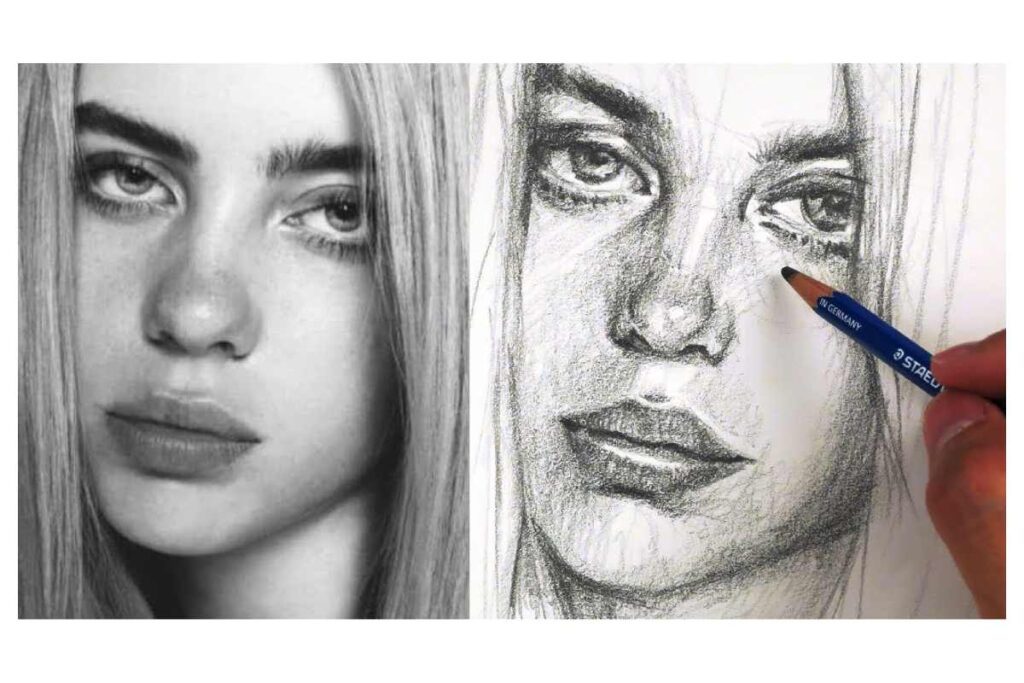 drawing_23vyczbybxu= billie eilish